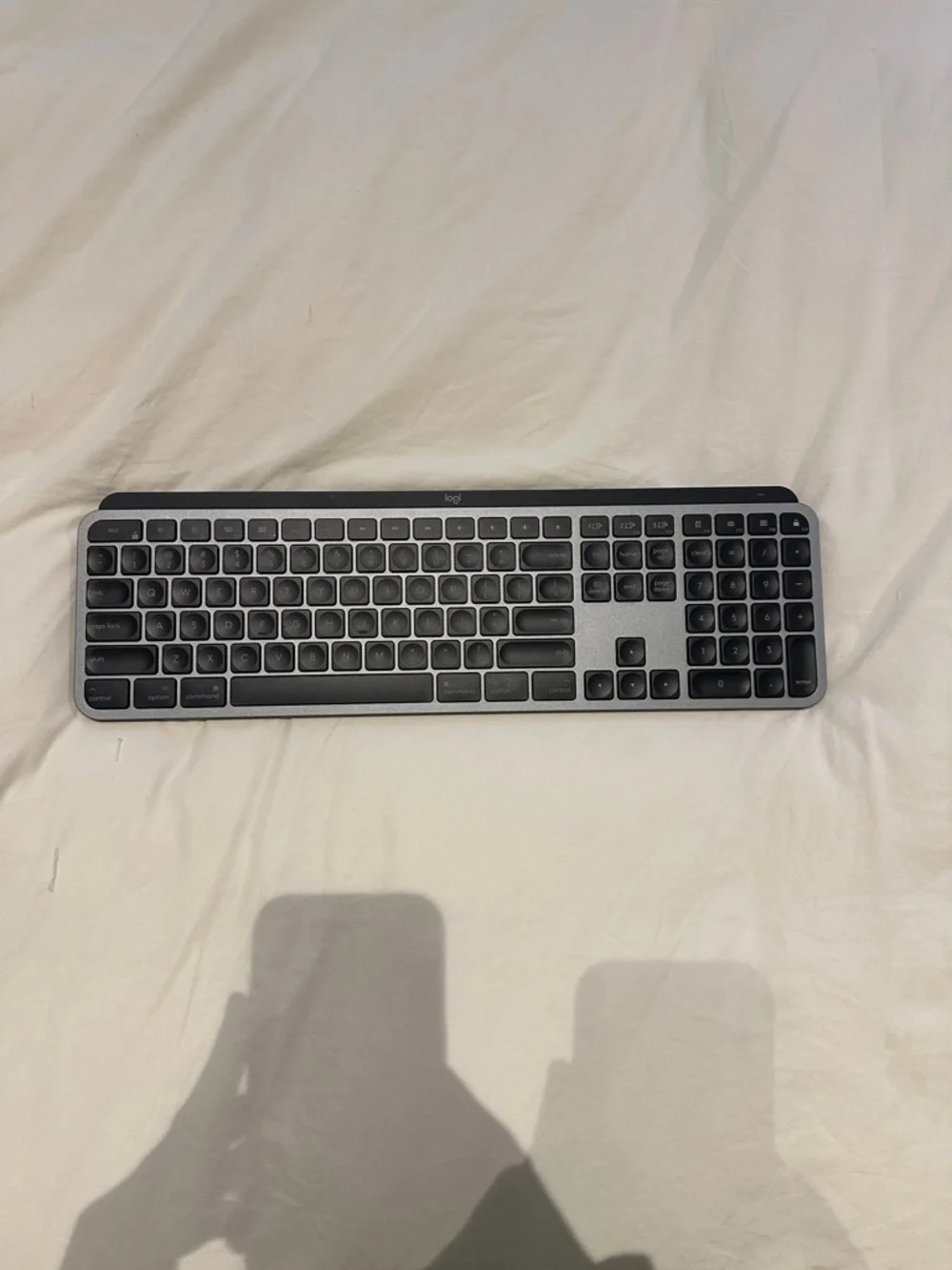 Logitech Wireless Keyboard - Silver & Black